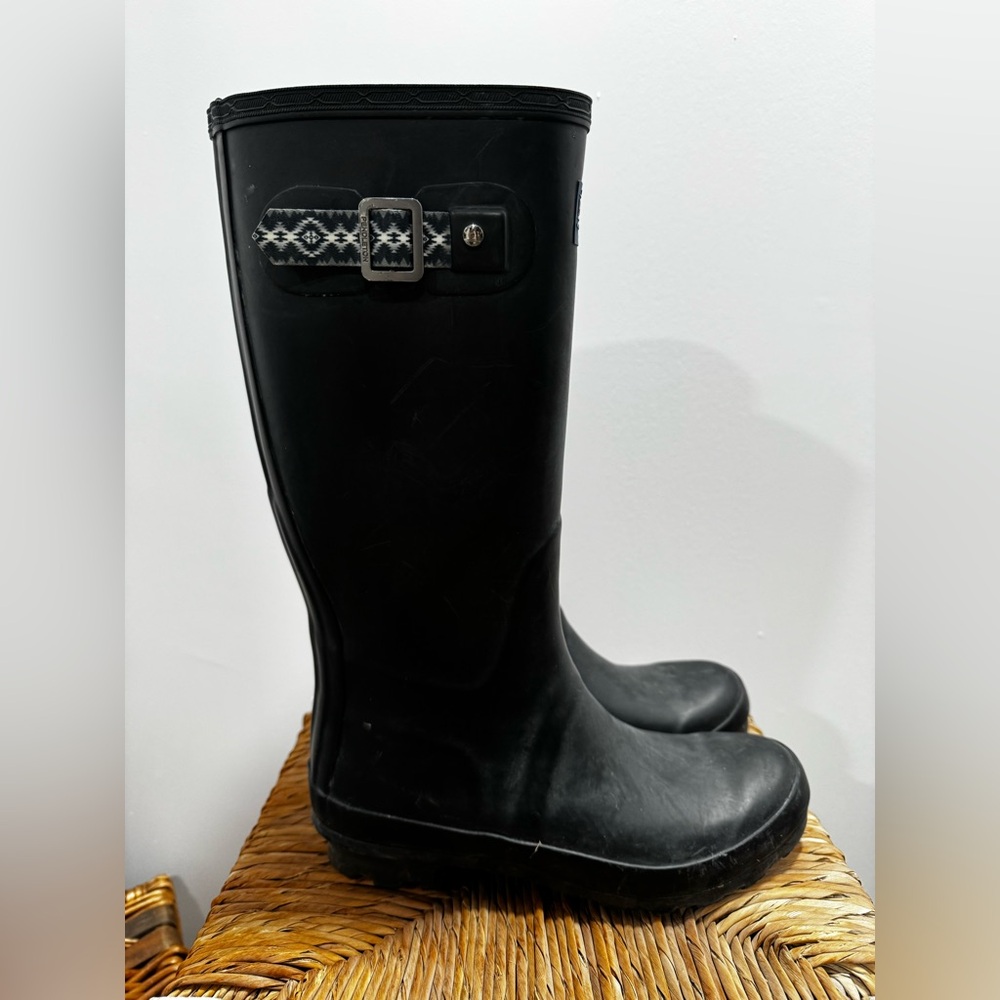 Pendleton Classic Black rain Boots size 8